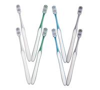 Anneome 8Pcs Hard Bristle Manual Toothbrushes for Men Deep Cleaning Handheld Travel Compact Lightweight Design for Plaque Removal and Dental Care The Go