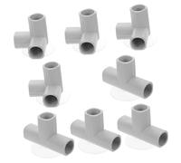 Anneome 8pcs Shaped and Elbow Connectors for Indoor Safety Fence Secure and Flexible Assembly for Play Areas
