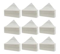 Anneome 9 Packs Natural Wood Pulp Tissue Paper Soft and Safe Extraction Type Napkins for Home Restaurant and Hotel Use Per Pack