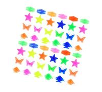 Anneome 98PCS Bike Beads Bicycle Decorations for Boys Includes Stars Butterflies Fish Long Beads for Personalizing Any Bike