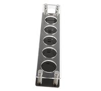 Anneome Acrylic Shot Glasses Tray with Bullet Cup Holder Bar Server Organizer for Party and Festival Use Compact Easy Clean Shot Glass Display Holder for Home and Ktv