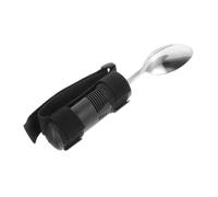 Anneome Adaptive Spoon for Elderly and Disabled People with Trembling Hands Slip Handle Utensil for Arthritis and Rehabilitation Easy to Clean Adaptive Tableware