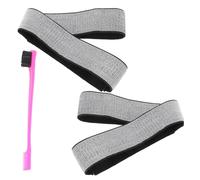 Anneome Adjustable Non-slip Wig Bands Thick Elastic Edges Fixing Bands for Secure Hairline Hold Washable and Lightweight Headbands for Beauty Salon Travel and Home Use