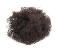 Anneome African Drawstring Curly Bun Hair for Black Women High Temperature Wire Synthetic African Wig Soft Natural Feel Ponytail Extension Easy to Wear Versatile Hair Accessory for Work