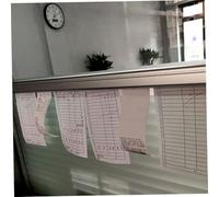 Anneome Aluminum Receipt Holder with Order Grabber for Restaurants and Cafes No-drill Installation Ticket Rail for Efficient Kitchen Check Management in Hotels Pubs and Offices