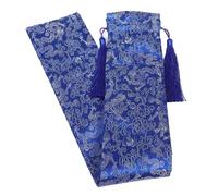 Anneome American Mahjong Rack Sleeve Protective Cover with Drawstring Pouch Thickened Pattern Rack Protector for Mahjong Pushers for Board Game Accessories