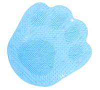 Anneome Anti-Skid Shower Foot Scrubber Mat with Powerful Suction Cups for Wall and Floor Bathroom Massage Pad for Deep Cleansing and Circulation Improvement Suitable for People