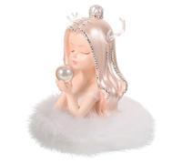 Anneome Beautiful Angel Car Air Freshener Decoration Aromatherapy Accessory with Base Pleasant Scent Elegant Car Decor for Interior Aesthetics Durable and Easy to Maintain