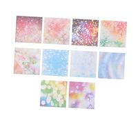 Anneome Beautiful Origami Paper 100 Sheets Double-Sided Square Star 15cm x 15cm Perfect for Boys and Girls' Crafts