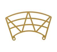 Anneome Bird Feeder Perch Extender Support Metal Rod High Strength Easy Extension Backyard Garden Bird Feeding Stations Perch Attachment Accessory