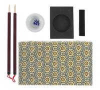 Anneome Calligraphy in Elegant Set in Beginners Complete Calligraphy Tools Including Brush, Ink, Paper Stone Box Design Handwriting Practice with Versatile and Gifting
