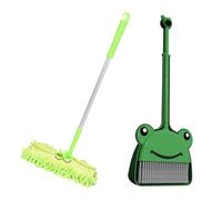 Anneome Cleaning Tools Mini Broom Dustpan Mop for Cartoon Household Supplies for Early Education and Motor Skill Development Kit for Home and Kindergarten Use