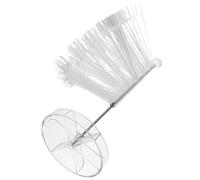 Anneome Color Fan-shaped Nail Art Display Stand Portable Gel Polish Color Chart with Spiral Tips for Salon Practice and DIY Nail Art Accessories