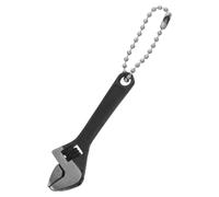 Anneome Compact Steel Mini Adjustable Wrench Precision Crescent Spanner for Travel and Home Use Portable Lightweight Keychain Tool with Easy-Adjust Jaw Pocket-Sized Hand Tool for
