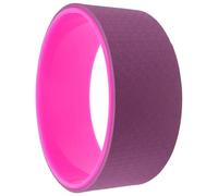 Anneome Convenient Yoga Wheel Roller for Back Stretching and Posture Correction Dual-color Pilates Fitness Prop for Beginners Muscle Relief and Spinal Flexibility Enhancer