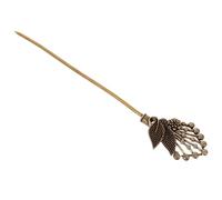 Anneome Copper Cigar Punch Tool Retro Copper Handheld Cigar Draw Tool Poker Stick for Smooth Airflow and Tight Draw Creative Dredge for Accessories Men