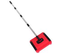 Anneome Cordless Floor and Carpet Sweeper with Rotating Brush Rolls 1 Set Manual Sweeper for Home Dust and Tile