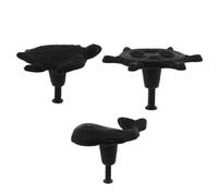 Anneome Creative Sea-Themed Drawer Handle Iron Furniture Accessory Replacement for Kitchen Cabinets Dressers Shoe Cabinets Whale Turtle Ship Wheel Design with Smooth Edges and Stable