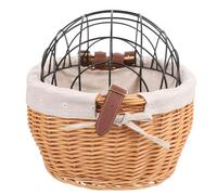 Anneome Cycling Front Carrier Removable Bike Basket Dual Straps Pet Bag for Bike Cat Dog Carrier