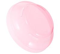Anneome Detector Cover Plastic Alarm Protector Quick Removal High Transparency Pink Simple Design for Cooking and Baking