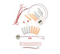 Anneome DIY Fruit Battery Science Kit for Students Interactive Electricity Experiment with Potato Clock Zinc Copper Electrodes Educational Physics Materials for and Family Engagement