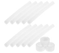 Anneome Dog Ear Standing Tool Foam Ear Sticks for Puppies and Dogs, Easy to Use Ear Support at Homes and Pet Shops, 13pcs White