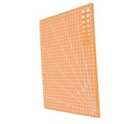 Anneome Double-Sided Cutting Mat for Crafting and Carving Non-Slip Base Precision Cutting Pad for Sewing Art Projects and DIY Hobbyists Orange Craft Board