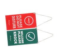 Anneome Double Sided Do Not Disturb Sign for Office and Shop Reversible Open Closed Door Hanger Plaque Versatile Commercial Space Decor for Therapy Clinic Meeting Sessions Retail Stores