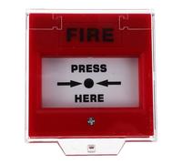 Anneome Emergency Alarm Button with Dual Fire and Security Protection High Sensitivity Broken Glass Exit Control for Electrical Release Fast Activation Emergency Call Button for Elderly