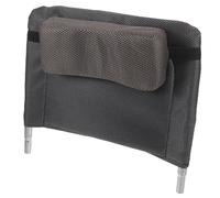 Anneome Ergonomic Mesh Wheelchair Headrest Attachment for Neck Support Breathable Reusable Neck Pillow with High Carbon Steel Frame Comfortable Office Chair Headrest Replacement for