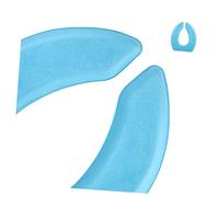 Anneome EVA Toilet Seat Cushion Thickened Mat Cover for Bathroom Household Use Blue Comfortable Warm Reusable Non-Slip Pad
