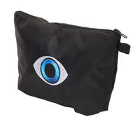 Anneome Evil Eye Zipper Makeup Bag Portable Travel Toiletry Organizer Cosmetic Storage Pouch for Women with Spacious Design and Craftsmanship