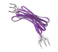 Anneome Fencing Epee Body Cord 3-pin Conductive Hand Wire for Competition and Training, Plastic Flexible Connection Cable Suitable for Foil and Sabre Use