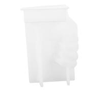 Anneome Flexible Silicone Hand Shape Mold for Candle Making Finger Thumb Gesture Pillar Candle Molds Reusable DIY Resin Crafts for Home Decor and Plaster Sculpture