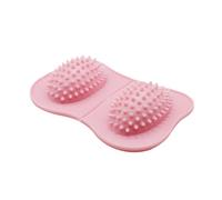 Anneome Foot Acupoint Massager Roller PVC Massage Tool for Relief Fatigue and Alleviation Suitable for Home Use and Sports Therapy Pink Foot Sole Massage Device