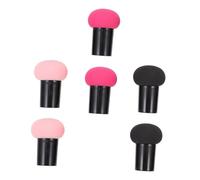 Anneome Foundation Applicators Synthetic Material for Women and Girls Makeup Sponges 6pcs Mushroom Shape That Do Not Absorb Powder Or Fade, Dual Use for Wet and Dry Application