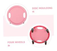 Anneome Four Wheel Abdominal Muscle Plate Fitness Accessory with Skid Smooth Sliding Wheels for Core and Lower Abdominal Training at Home Portable and Durable Workout Equipment