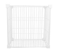 Anneome Freezer Storage Basket Wire Cabinet Basket for Chest Freezer Vertical Sides Food Storage for Fruits Vegetables Metal Wire Household