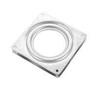 Anneome Galvanized Swivel Plate Bearing Turntable for Recliner Chairs Bar Stools Seat Replacement with Solid Rivet Rotary Joint