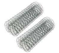 Anneome Green Plastic Coated Floral Chicken Wire Mesh Netting Thick for Flower Arrangements DIY Crafts Lightweight Sturdy Wire Netting for Home Gardening