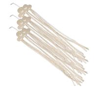 Anneome Hair Bow Organizer Hanging Wall Mount 3pcs Cloud-Shaped Wooden Clips, Nordic Style Headband and Hair Accessory Storage for Girls’ Room Decor