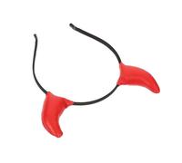 Anneome Halloween Devil Horn Headband Red Sequin Devil's Horns Accessory for Costume Parties Cosplay Carnivals and Festival Celebrations