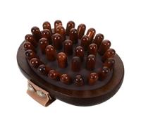 Anneome Handheld Meridian Massage Brush Wood Body Massager for Acupoint Stimulation and Spa Relaxation Natural Wooden Scrubber for Back Leg Scalp Energy Boosting Wellness Tool