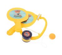 Anneome Hanging Table Tennis Training Kit for Indoor Portable Pong with Rackets and Elastic Ball Plastic Hand-eye Coordination Trainer for Family Fun and Motor Skills Development