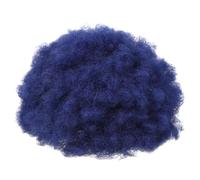 Anneome Heat-resistant Short Curly Afro Wig for Women Natural-looking with Fluffy Curls Comfortable Breathable Design for Cosplay Costume Parties and Daily Wear Navy Blue
