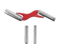 Anneome Heavy Duty Carbon Steel Masonry Joint Cleaner Tool with Replaceable Concave Jointer for Efficient Brick and Tile Mortar Removal Brick Pointing Implement for Professional Masonry