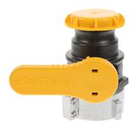 Anneome Heavy Duty IBC Tote Tank Adapter Acid Alkali Resistant Plastic Valve Fitting Compatible with IBC Tote Water Liquid Containers Easy Open Close Chemical Storage Accessory