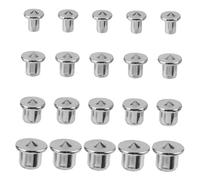 Anneome High Hardness Steel Woodworking Center Transfer Plugs Dowel Alignment Tool Precise Self-centering Drill Guide for Cabinet and Furniture Joinery