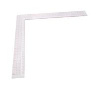 Anneome High Precision Shape Plastic Ruler for Sewing and Uniform Pattern Design Right Angle Measuring Tool for Tailor Drawing Grading and Accurate Corner Measurement