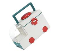 Anneome Household Medicine Storage Box Double Plastic Case with Large Capacity and Ergonomic Handle for Home and Workplace Organization